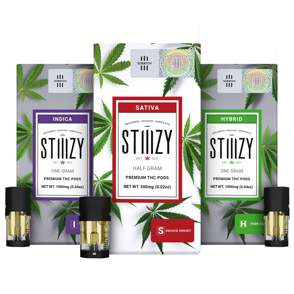 Buying Stiiizy Original THC Pods Online In Oklahoma City